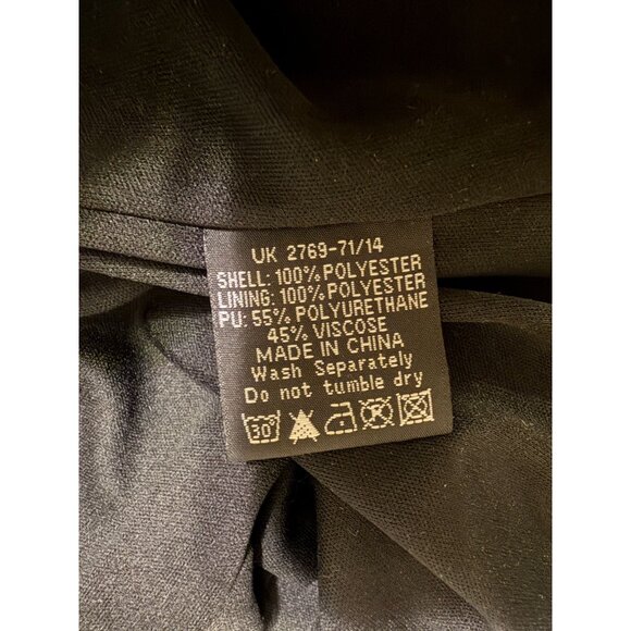 Spin Doctors Mini Dress M Luna Print Studded Owls Bats Birds Wolves Goth Witch - Picture 10 of 10